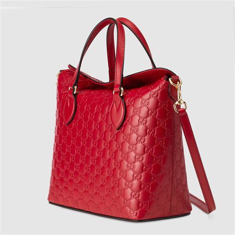 red gucci big bag|red Gucci small bag.